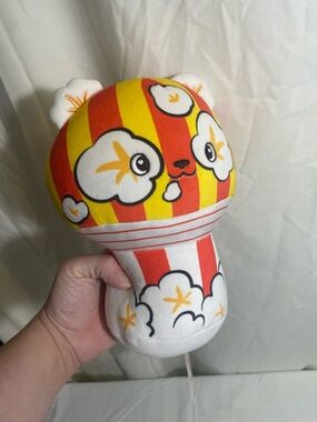 Yellow & Red Popcorn Plush Toy - Kids Plush